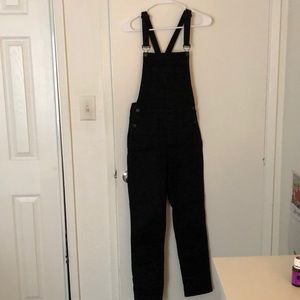 Brandy Melville Black Jean Overalls
